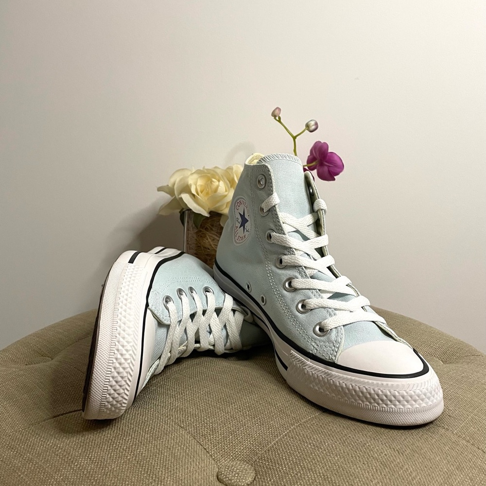 Converse High-Tops in “Polar Blue” Unisex Sneakers - Size 7.5/5.5 - Picture 9 of 15